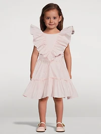 Taffeta Sleeveless Dress