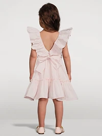 Taffeta Sleeveless Dress