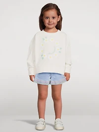 Daisy Cotton Sweatshirt