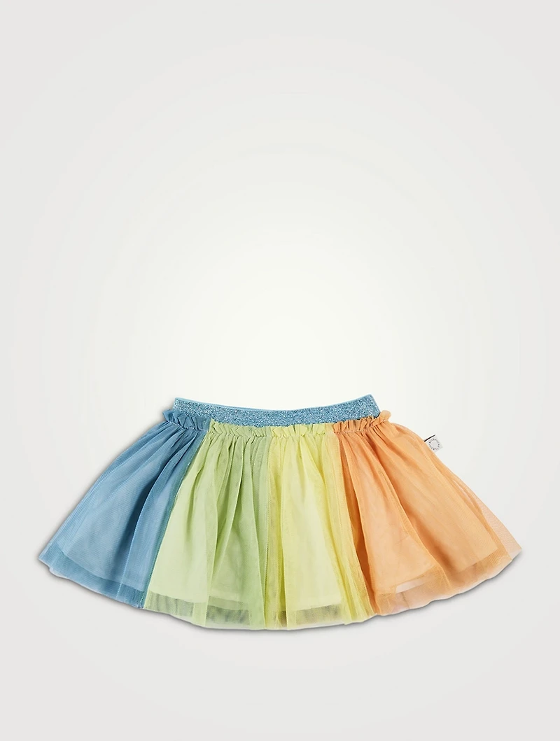 Rainbow Tulle Skirt