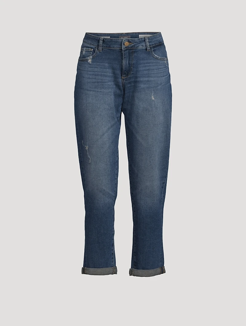 Riley Boyfriend Straight Jeans