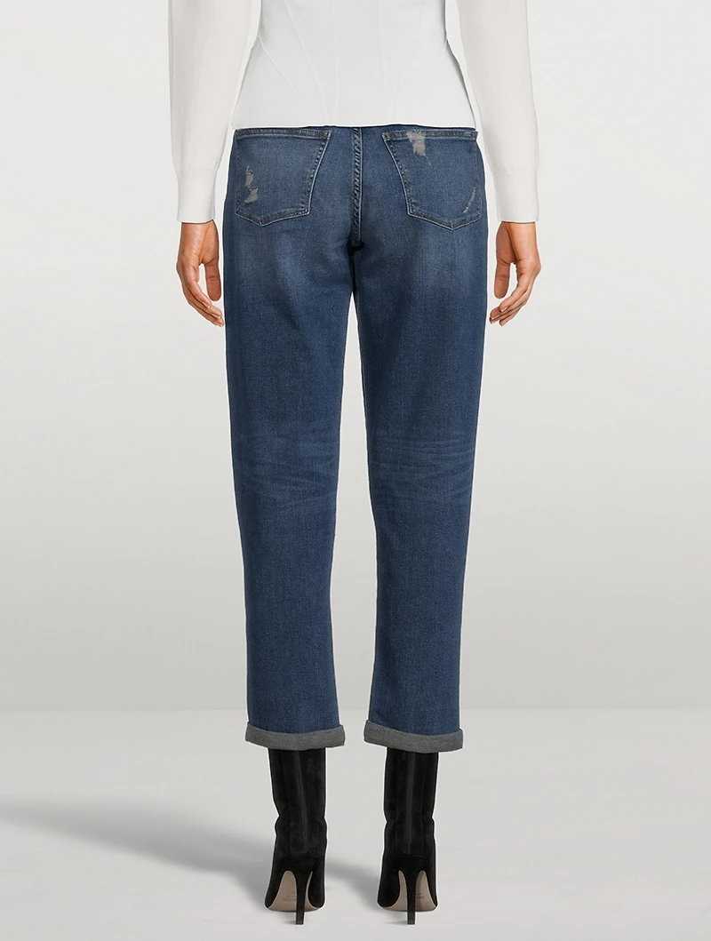 Riley Boyfriend Straight Jeans