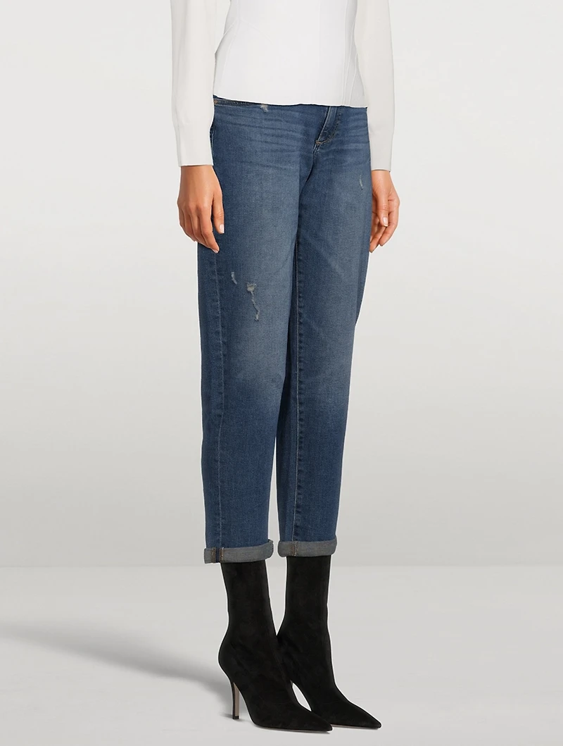 Riley Boyfriend Straight Jeans
