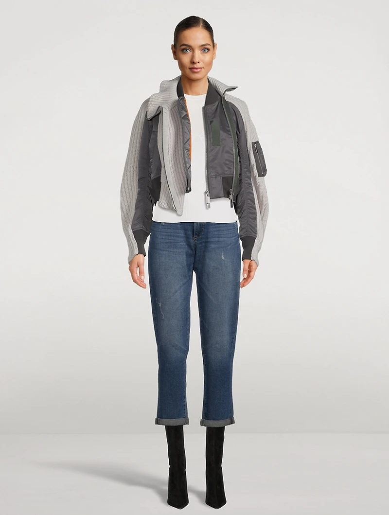 Riley Boyfriend Straight Jeans