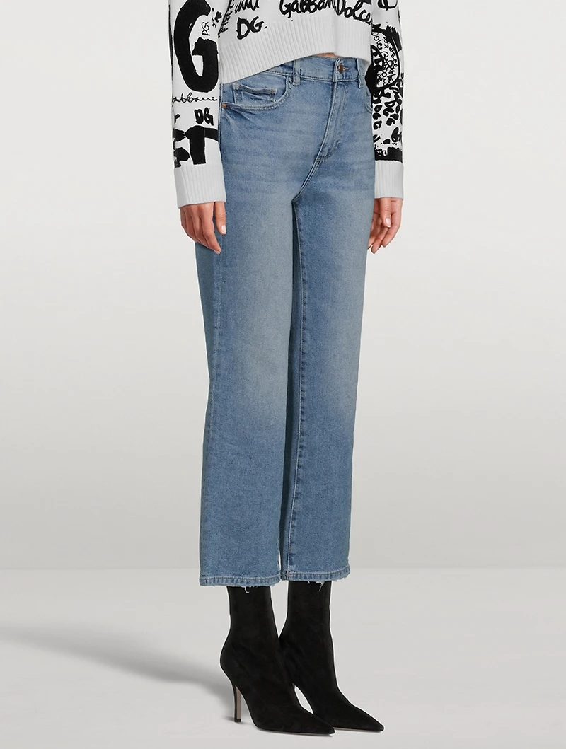 Patti High-Rise Straight Jeans