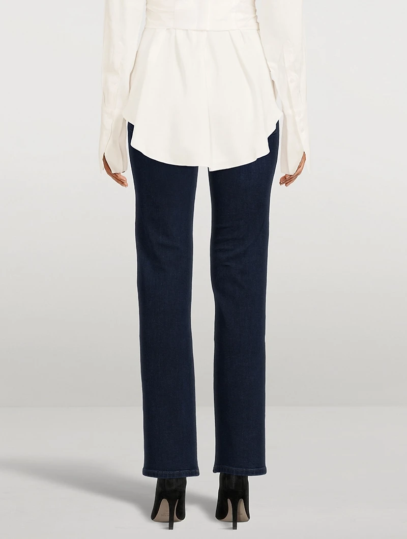 Mara Mid-Rise Straight Jeans