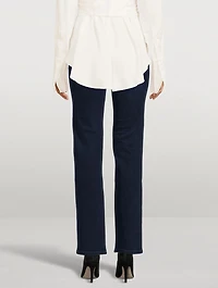 Mara Mid-Rise Straight Jeans