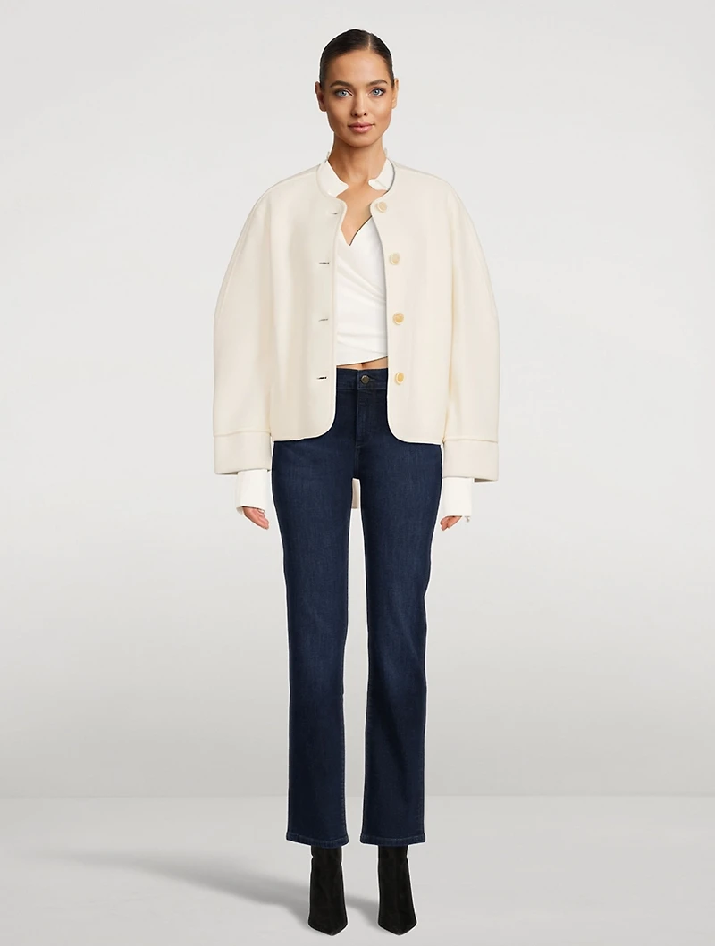 Mara Mid-Rise Straight Jeans