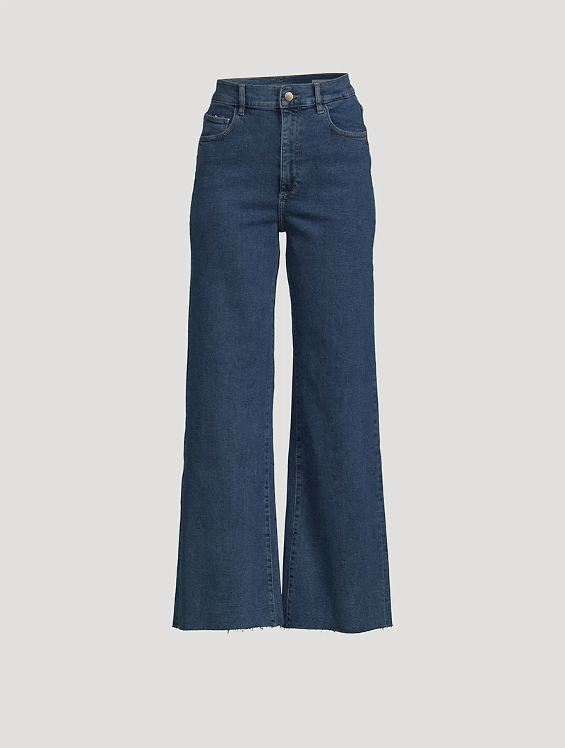 Hepburn High-Rise Wide-Leg Jeans