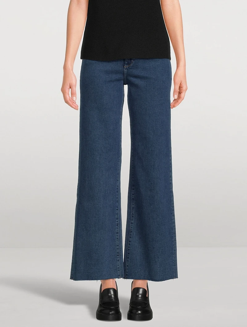 Hepburn High-Rise Wide-Leg Jeans