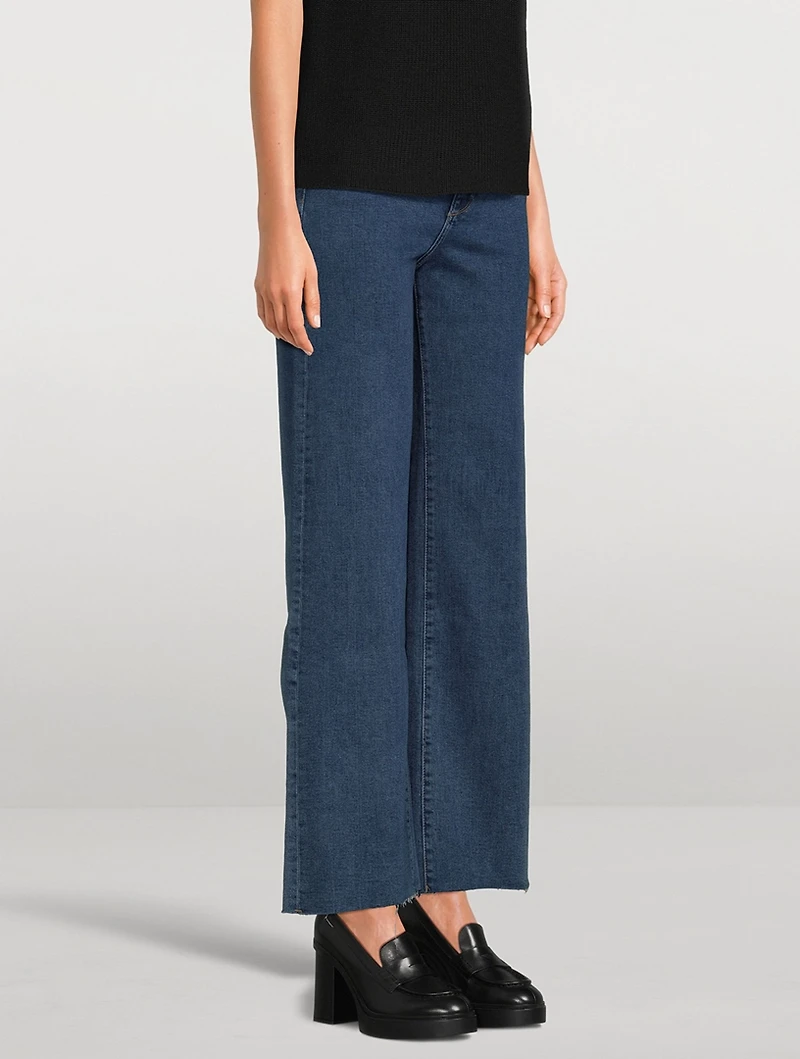 Hepburn High-Rise Wide-Leg Jeans