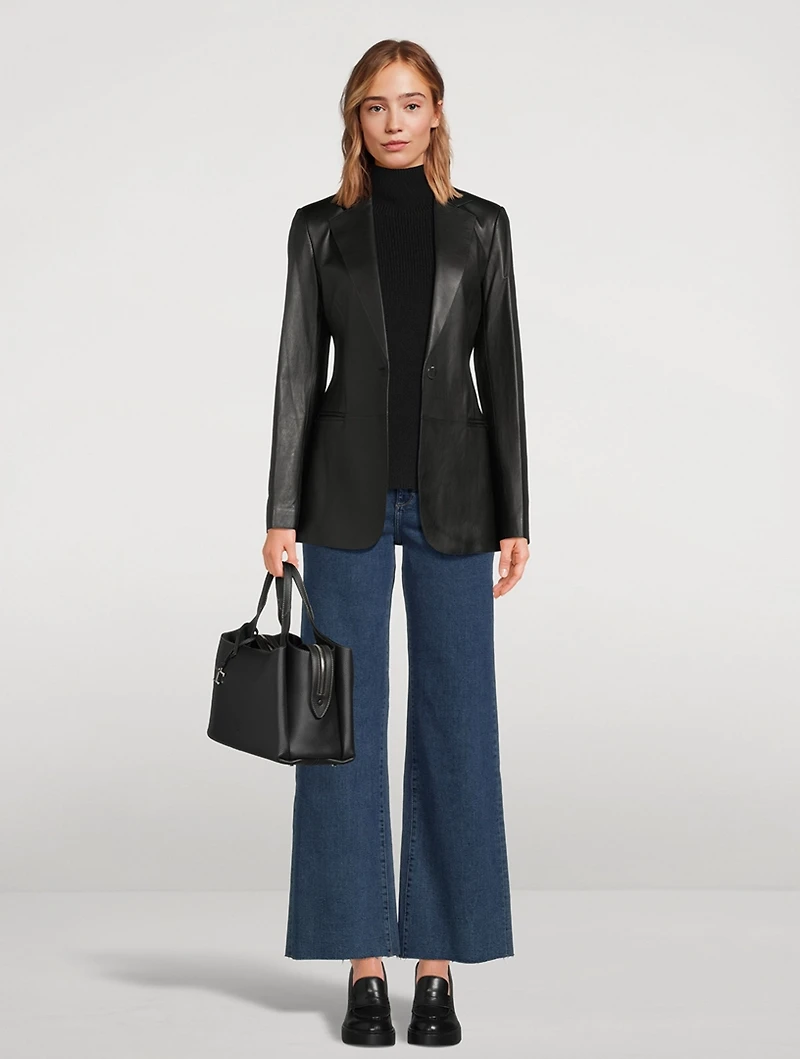 Hepburn High-Rise Wide-Leg Jeans