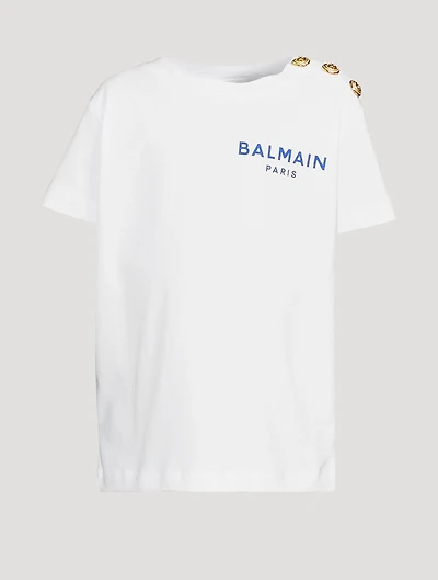Kids Cotton Logo T-Shirt