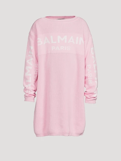 Kids Cotton And Cashmere Sweater Dress