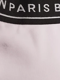 Kids Cotton Mini Skirt With Logo