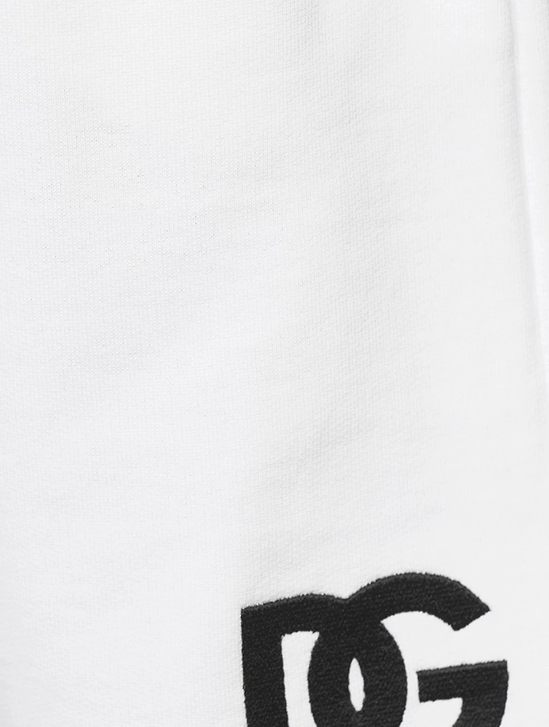 Jersey Shorts With Logo Embroidery