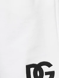 Jersey Shorts With Logo Embroidery