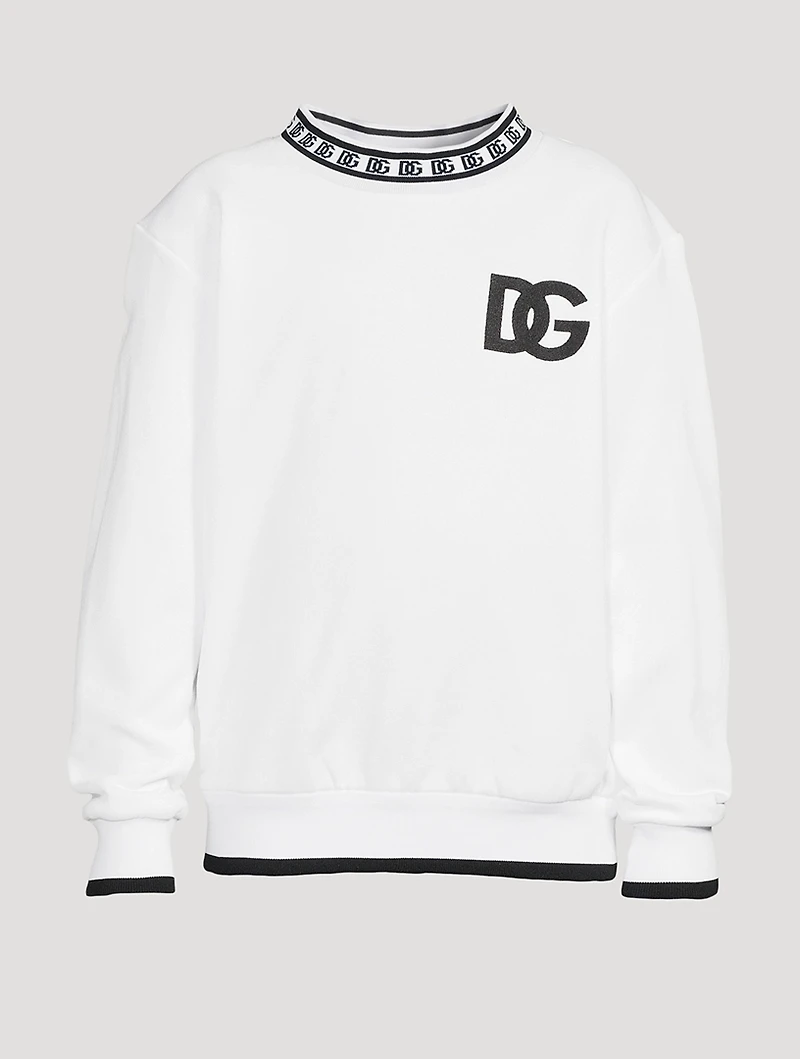 Cotton Logo Sweatshirt