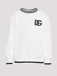 Cotton Logo Sweatshirt