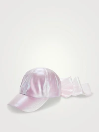 Lauren Organza Baseball Cap With Bow