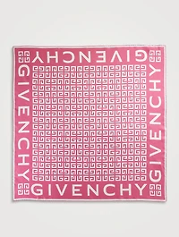 4G Monogram Silk Scarf