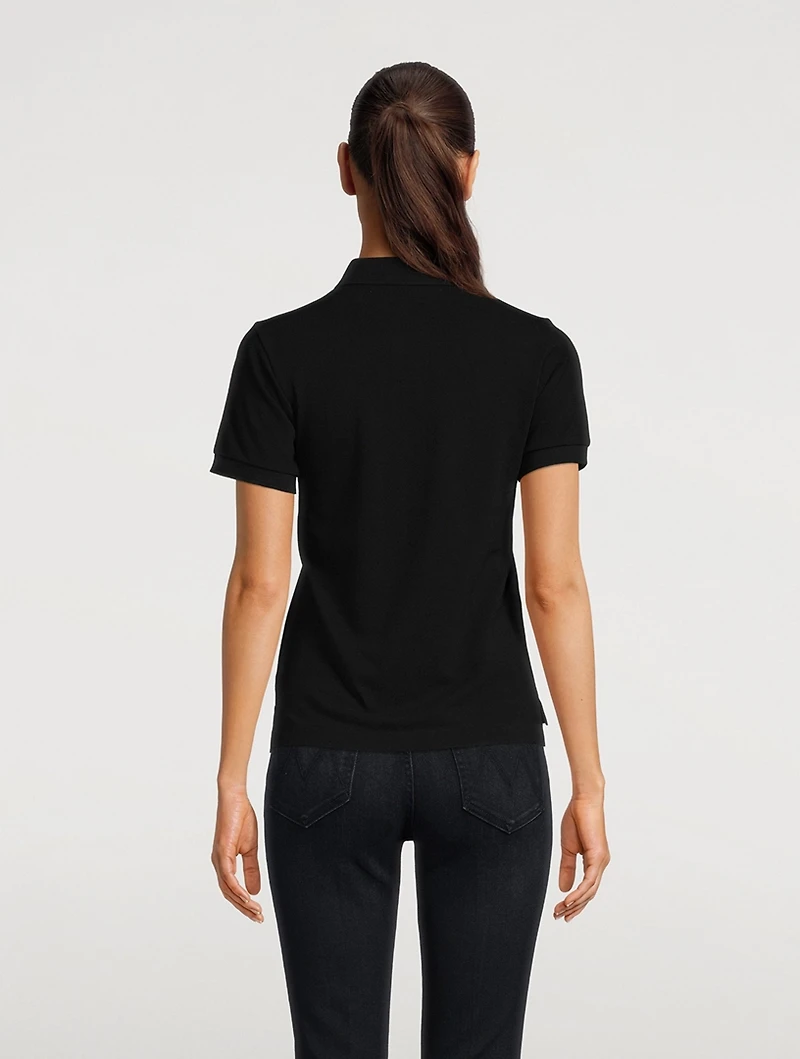 Small Embroidered Heart Polo Shirt