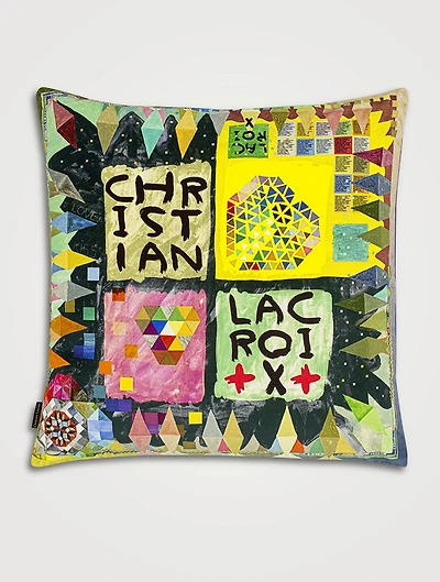 Arlecchino Wood Cushion