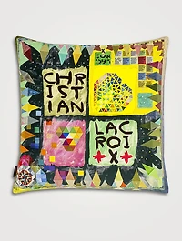 Arlecchino Wood Cushion