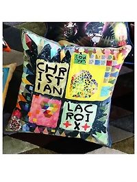 Arlecchino Wood Cushion