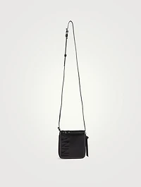 Banner Leather Necklace Wallet