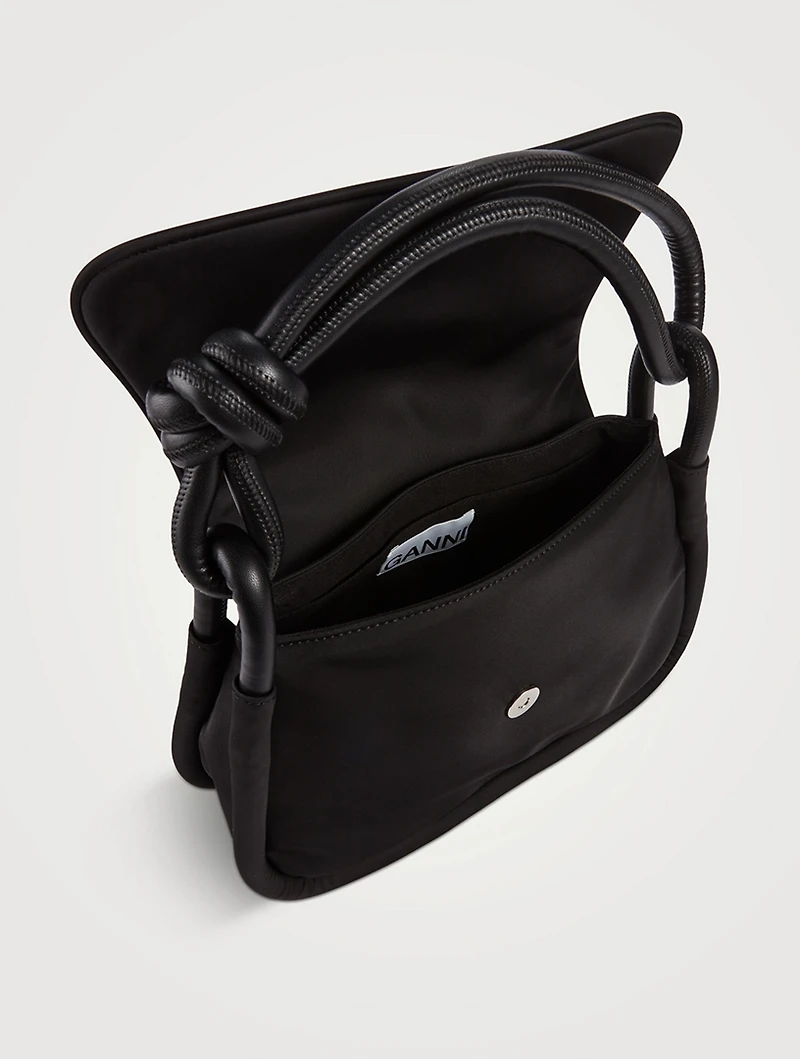 Knot Flap Shoulder Bag