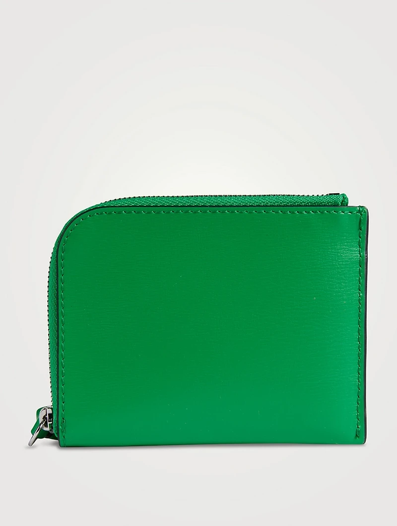 Banner Leather Card Holder