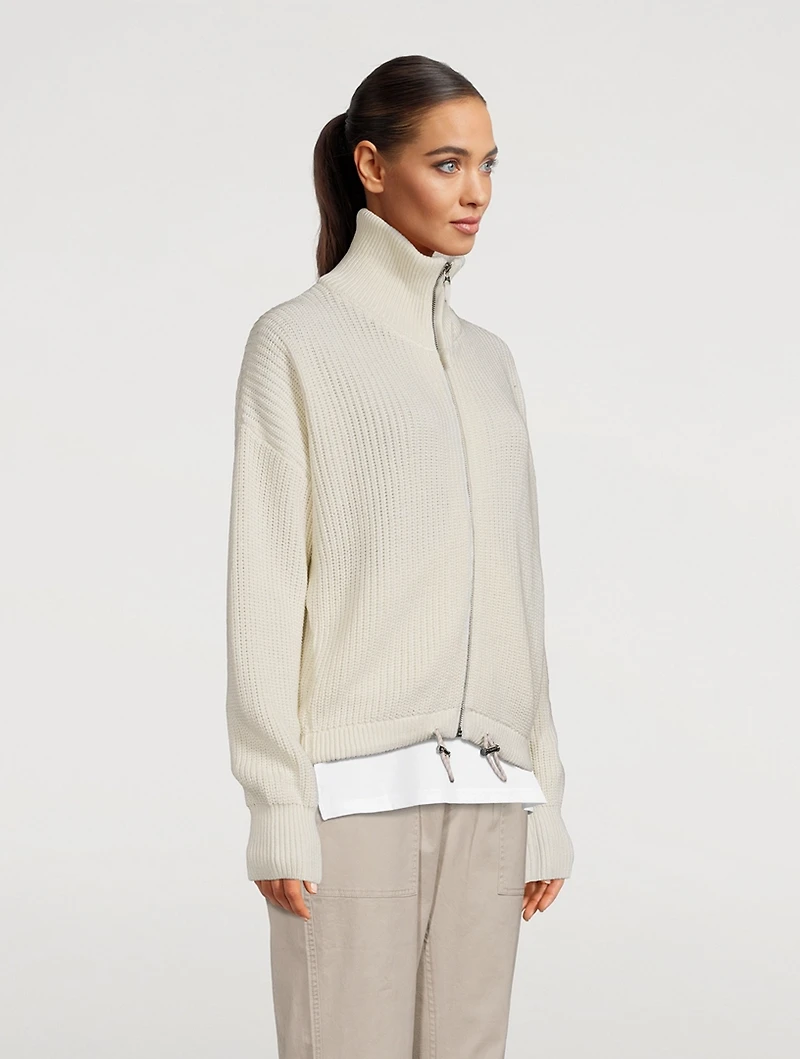 Anderson Zipthrough Knit Sweater