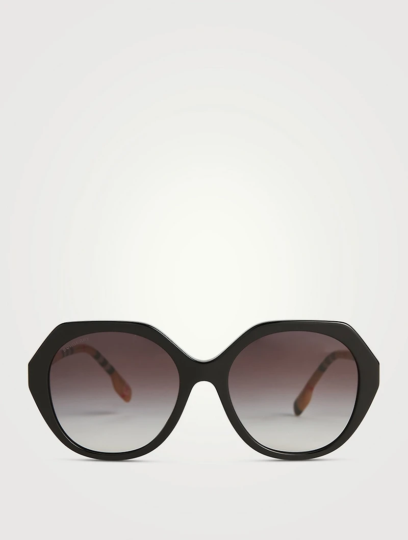 BE4375 Vanessa Round Sunglasses