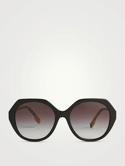 BE4375 Vanessa Round Sunglasses