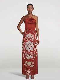 Lisa Halter Maxi Dress
