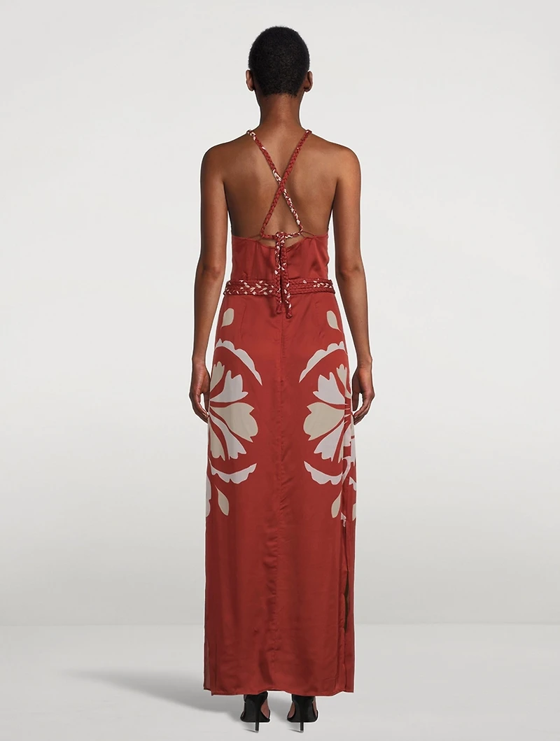 Lisa Halter Maxi Dress