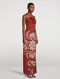 Lisa Halter Maxi Dress