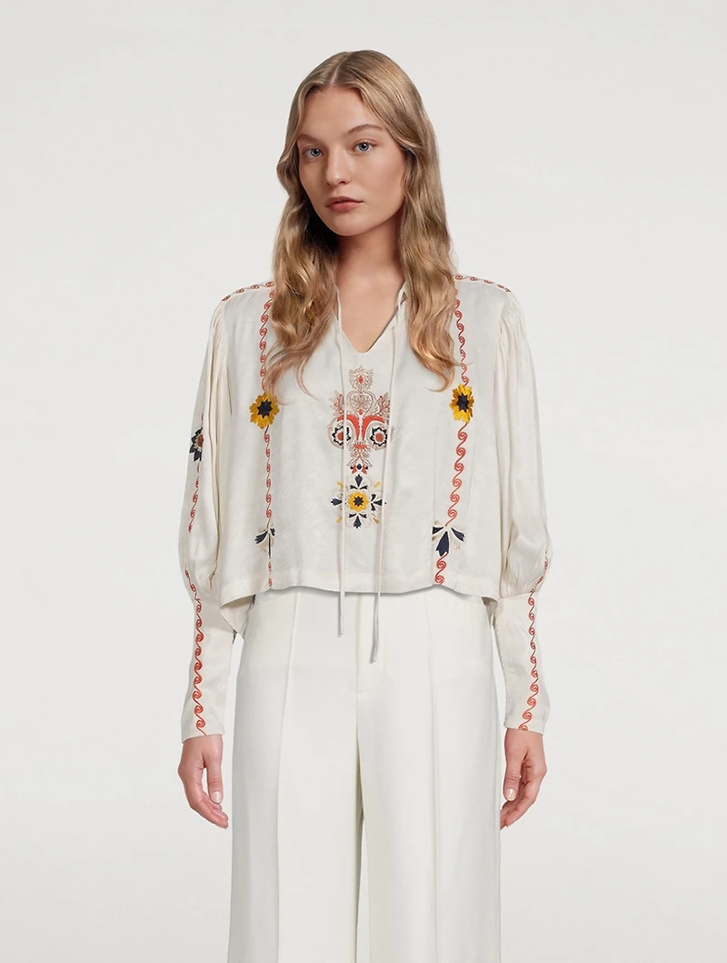 Elis Embroidered Blouse