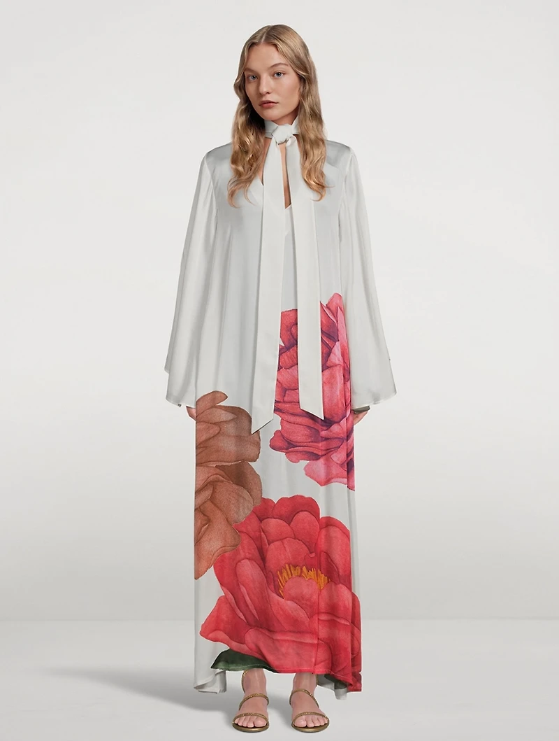 Lena Kaftan Floral Print