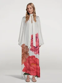 Lena Kaftan Floral Print