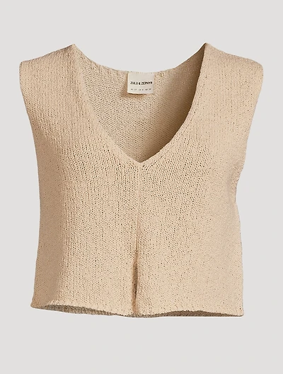 Knit Sleeveless Top