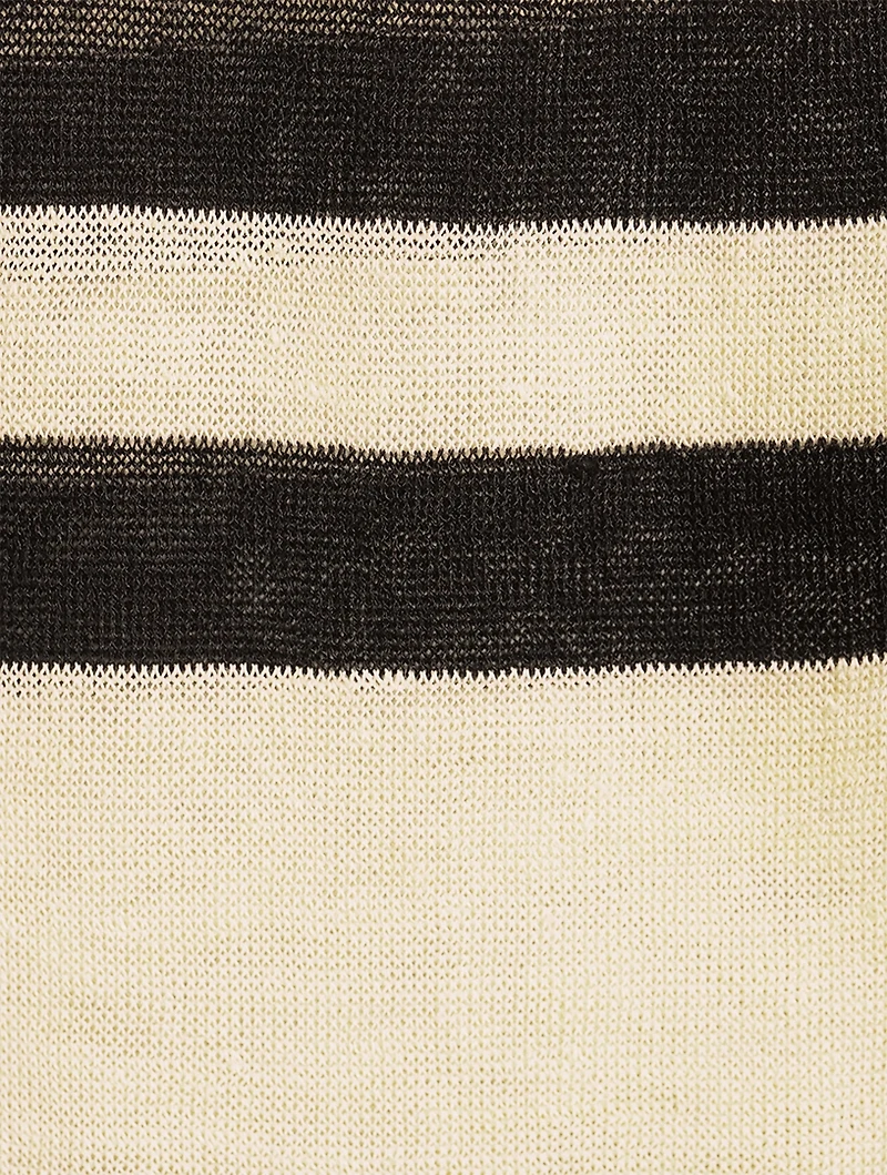 Organic Linen Blend Knit Pants