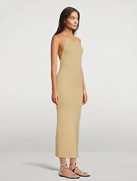 Organic Cotton Blend Knit Dress