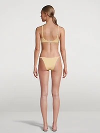 Terry Bra Cup Swim Top