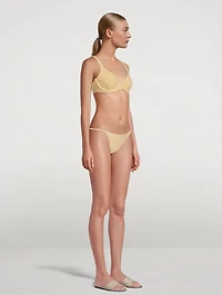 Terry Bra Cup Swim Top