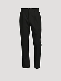 Cotton Slim-Fit Pants