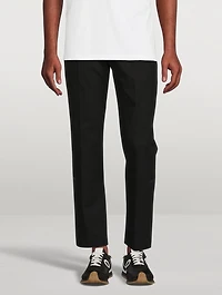 Cotton Slim-Fit Pants