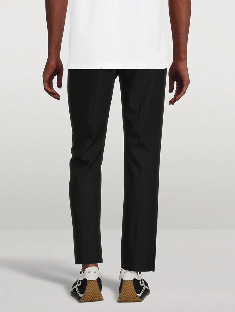 Cotton Slim-Fit Pants