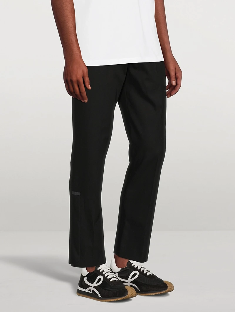 Cotton Slim-Fit Pants